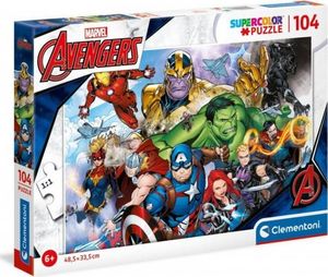 Clementoni Puzzle 104 Super Kolor Avengers 1