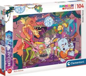 Clementoni Puzzle 104 Brilliant Music Band 1