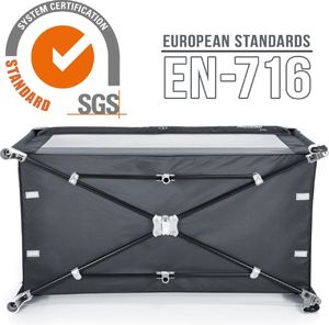 Moolino Łóżeczko turystyczne FUN P900 (Szary) 6