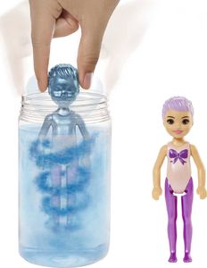 Lalka Barbie Barbie Barbie Lalka Color Reveal Chelsea brokatowa (GTT23/GWC59) 4