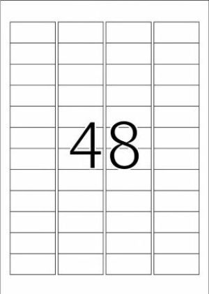 Herma Etykiety samoprzylepne 45,7x21,2 mm (8030) 2