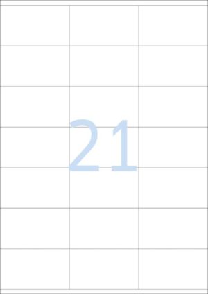 Herma Etykiety Premium A4, białe, papier matowy, 210 szt. (8634) 2