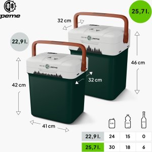 Lodówka turystyczna Peme Essential 32 Pine Forest 17