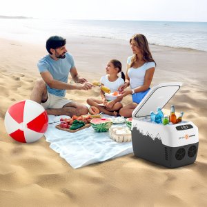 Lodówka turystyczna Peme Go 30 Adventure Orange + pasek na ramię 5