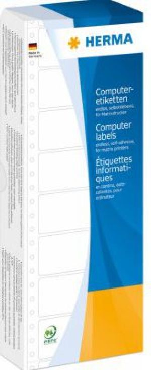 Herma Komputerowe etykiety, 1-lane, 88,9 x 23,0 mm, biały, matowy papier, 2000 sztuk (8160) 1