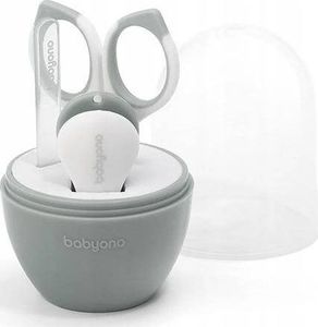 BabyOno 398/03-ZESTAW DO PIELĘGNACJI PAZNOKCI DLA DZIECI I NIEMOWLĄT SZARY 4