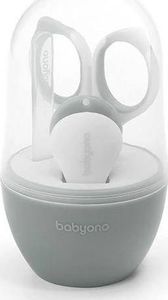 BabyOno 398/03-ZESTAW DO PIELĘGNACJI PAZNOKCI DLA DZIECI I NIEMOWLĄT SZARY 5