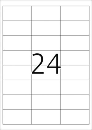 Herma Etykiety foliowe A4, folia matowa biała, 600 szt (4691) 2