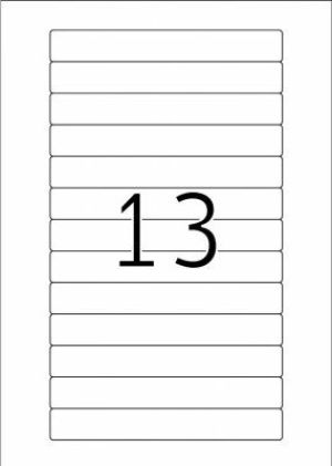 Herma Etykiety na kasety VHS 147,3x20 mm (5069) 2