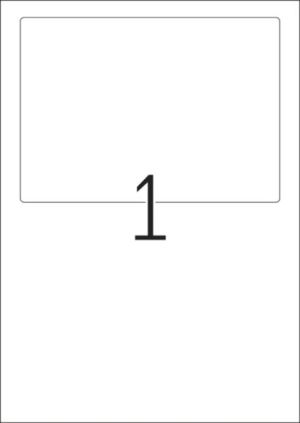 Herma Etykiety adresowe 8316, A4, etykieta wysyłkowa oraz list przewozowy w jednym, białe, 182 x 130 mm, papier matowy nieprzezroczysty, 25 szt (8316) 2