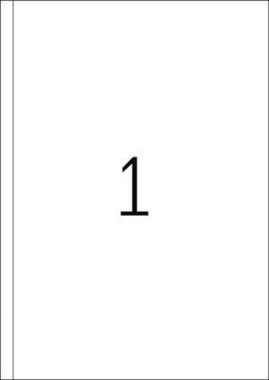 Herma Etykiety Premium 8637, A4, białe, 210 x 297 mm, papier matowy, 10 szt. (8637) 2