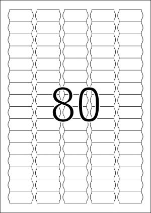 Herma Etykiety odklejalne Movables A4, białe, papier matowy, 2000 szt., zaokrąglone narożniki (10002) 2