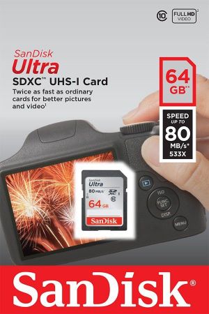 Karta SanDisk Ultra SDXC 64 GB Class 10 UHS-I  (SDSDUNC-064G-GN6IN) 4