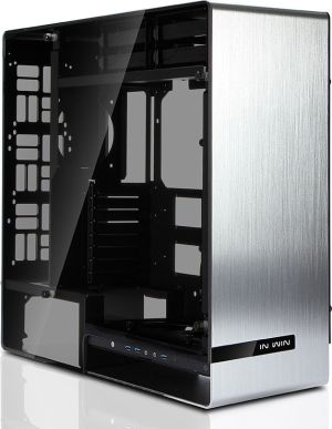 Obudowa In Win 909 Full-Tower, Srebrny, Okno (909 silver) 1