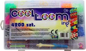 Tm Toys COOL LOOMing Gumki 4200 szt. - JLS2432 1