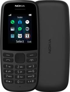 Smartfon Nokia 105 Dual SIM Czarny 1