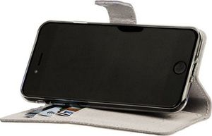 Surazo Etui na telefon Surazo ze skóry naturalnej Wallet case - Pastel Szary 4