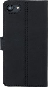 Surazo Etui na telefon Surazo ze skóry naturalnej Wallet case - Nubuk Czarny i Camel 3