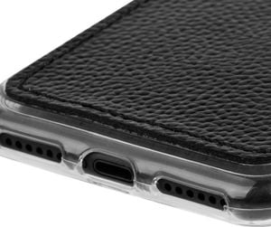 Surazo Etui na tył telefonu Surazo skóra naturalna Back case - Ferro Czarny 3