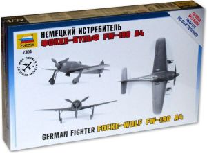 Zvezda ZVEZDA FockeWulf Fw190 A4 German - 7304 1