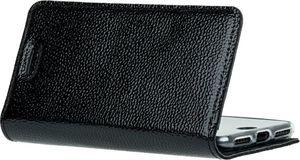 Surazo Etui na telefon Surazo ze skóry naturalnej Smart magnet RFID - Ferro Czarny 5