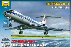 Zvezda ZVEZDA TU134AB3 Civil Airliner - 7007 1