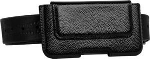 Surazo Etui do telefonu Surazo skóra naturalna Belt case - Ferro Czarny 5