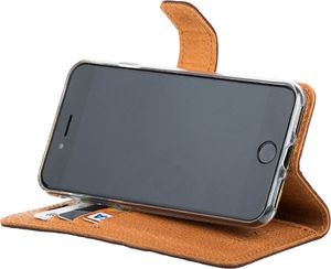 Surazo Etui na telefon Surazo ze skóry naturalnej Wallet case - Nubuk Burgund 4