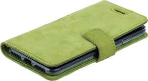Surazo Etui na telefon Surazo ze skóry naturalnej Wallet case - Nubuk Zielony 6