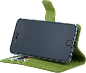 Surazo Etui na telefon Surazo ze skóry naturalnej Wallet case - Nubuk Zielony 4