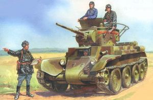 Zvezda ZVEZDA BT7 Soviet Tank with Crew - 3545 1