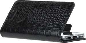 Surazo Etui na telefon Surazo ze skóry naturalnej Wallet case - Cayme Czarny 6