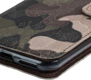 Surazo Etui na telefon Surazo ze skóry naturalnej Wallet case - Moro Zielony 5