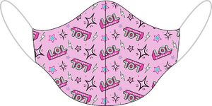 Maseczka dziecięca L.O.L. Surprise! Różowa 2