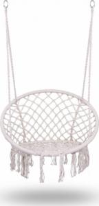 Sofotel Fotel ogrodowy wiszący huśtawka Boho beżowy 2