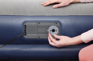 Bestway Materac Dmuchany Jednoosobowy z Pompką Elektryczną 8