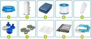 Intex Basen rozporowy Easy Set 457cm 4w1 (28158) 4