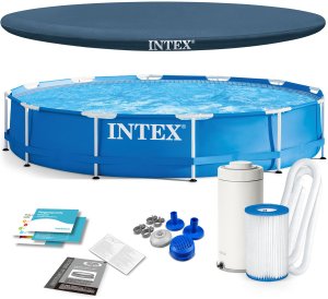 Intex Basen stelażowy 366cm 4w1 (28212) 1