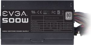 Zasilacz EVGA 500W, 80 PLUS (100-W1-0500-KR) 4