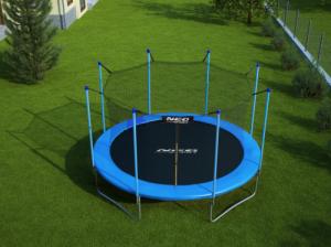 Trampolina ogrodowa Neo-Sport NS-14W181 z siatką wewnętrzną 14.5 FT 435 cm 7
