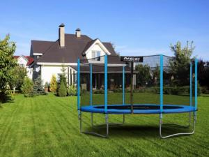 Trampolina ogrodowa Neo-Sport NS-14Z181 z siatką zewnętrzną 14.5 FT 435 cm 8