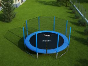 Trampolina ogrodowa Neo-Sport NS-15Z181 z siatką zewnętrzną 15.5 FT 465 cm 8