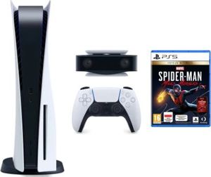 Sony SONY PlayStation 5 z napędem + Kamera PS5 HD + Spider Man Miles Morales Ultimate 1