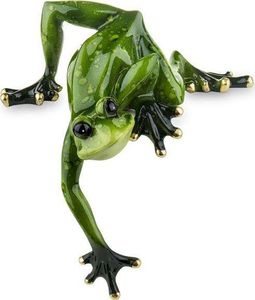 Art-Pol Figurka Żaba Zielona przechylona wys. 7cm 1