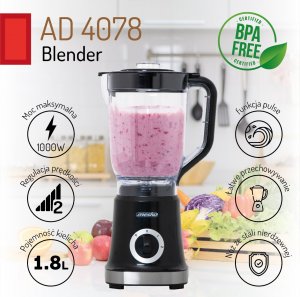 Blender kielichowy Mesko MS 4079b 3