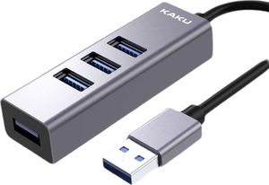 HUB USB KAKU 4x USB 3.0 szary (KSC-276) 1