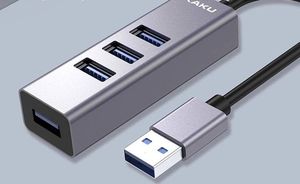 HUB USB Kaku 4x USB 3.0 szary (KSC-276) 2