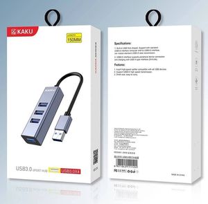HUB USB Kaku 4x USB 3.0 szary (KSC-276) 3