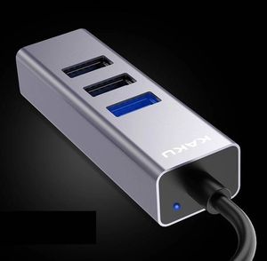 HUB USB Kaku 4x USB 3.0 szary (KSC-276) 4