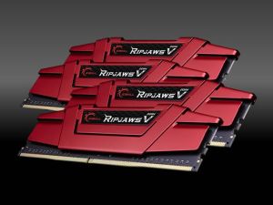 Pamięć G.Skill Ripjaws V, DDR4, 32 GB, 3000MHz, CL15 (F4-3000C15Q-32GVRB) 2